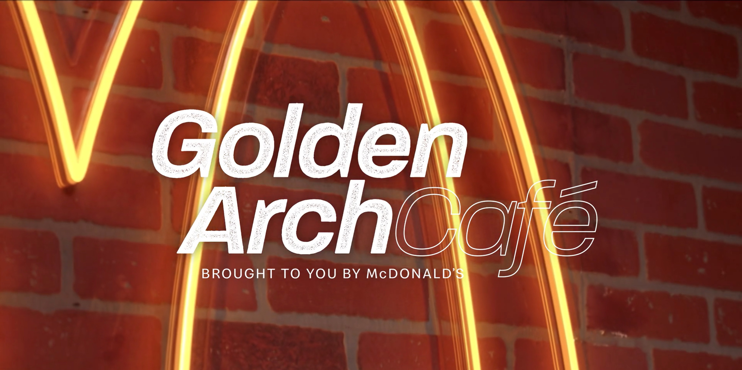 McDonald’s Golden Arch Café campaign hero