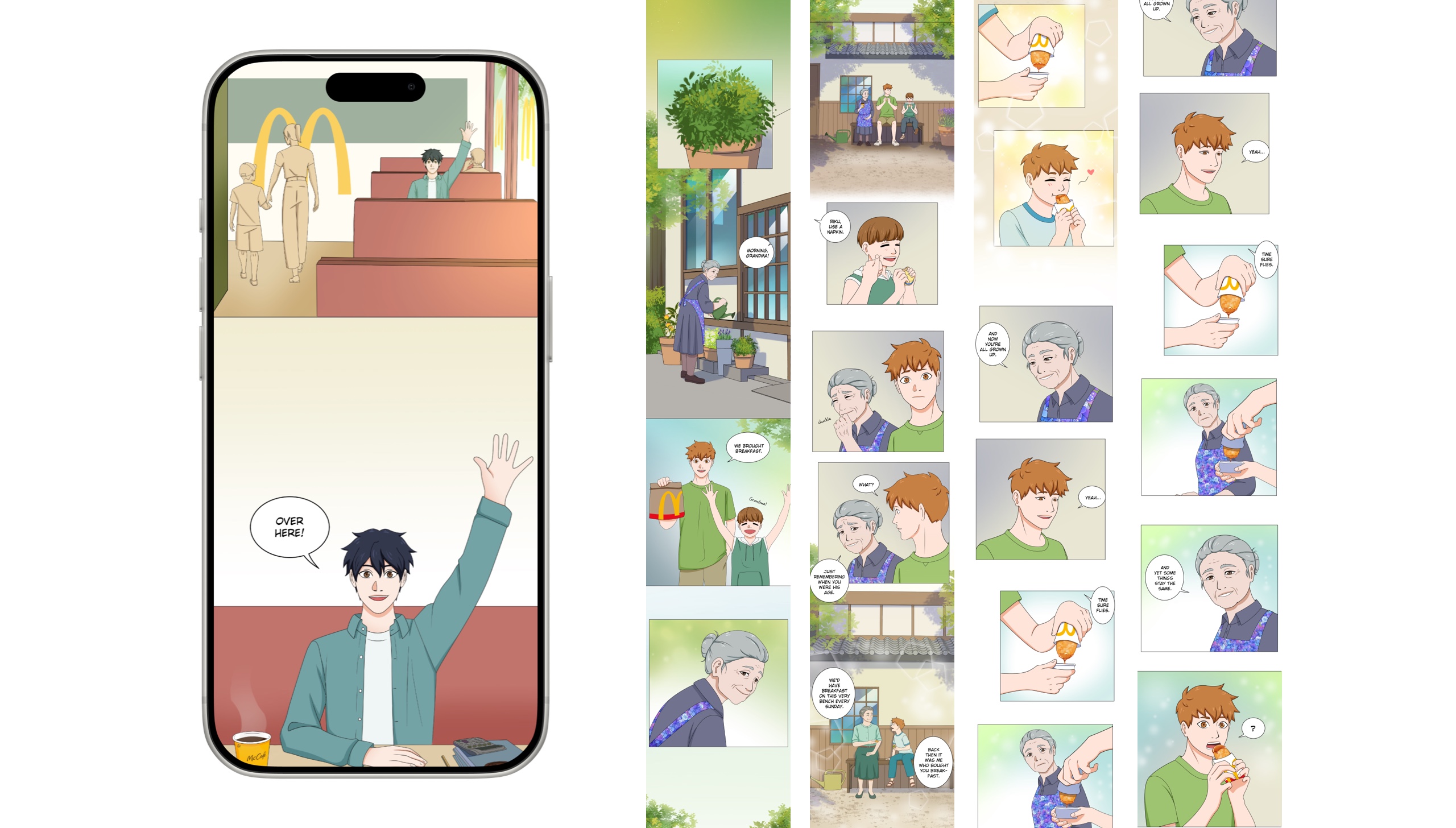 Morning With You illustrated breakfast story