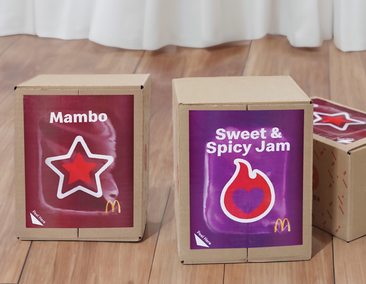 Mambo and Sweet & Spicy Jam campaign boxes