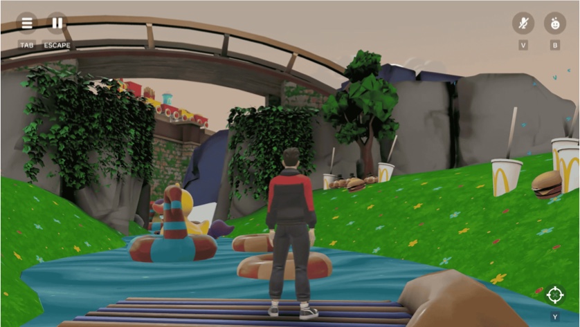 McDonaldland VR Golden Arches Obstacle Course
