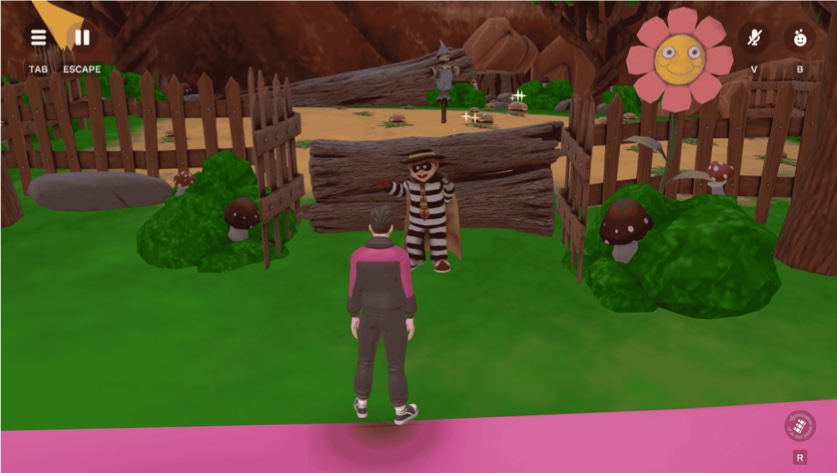 McDonaldland VR Hamburglar encounter