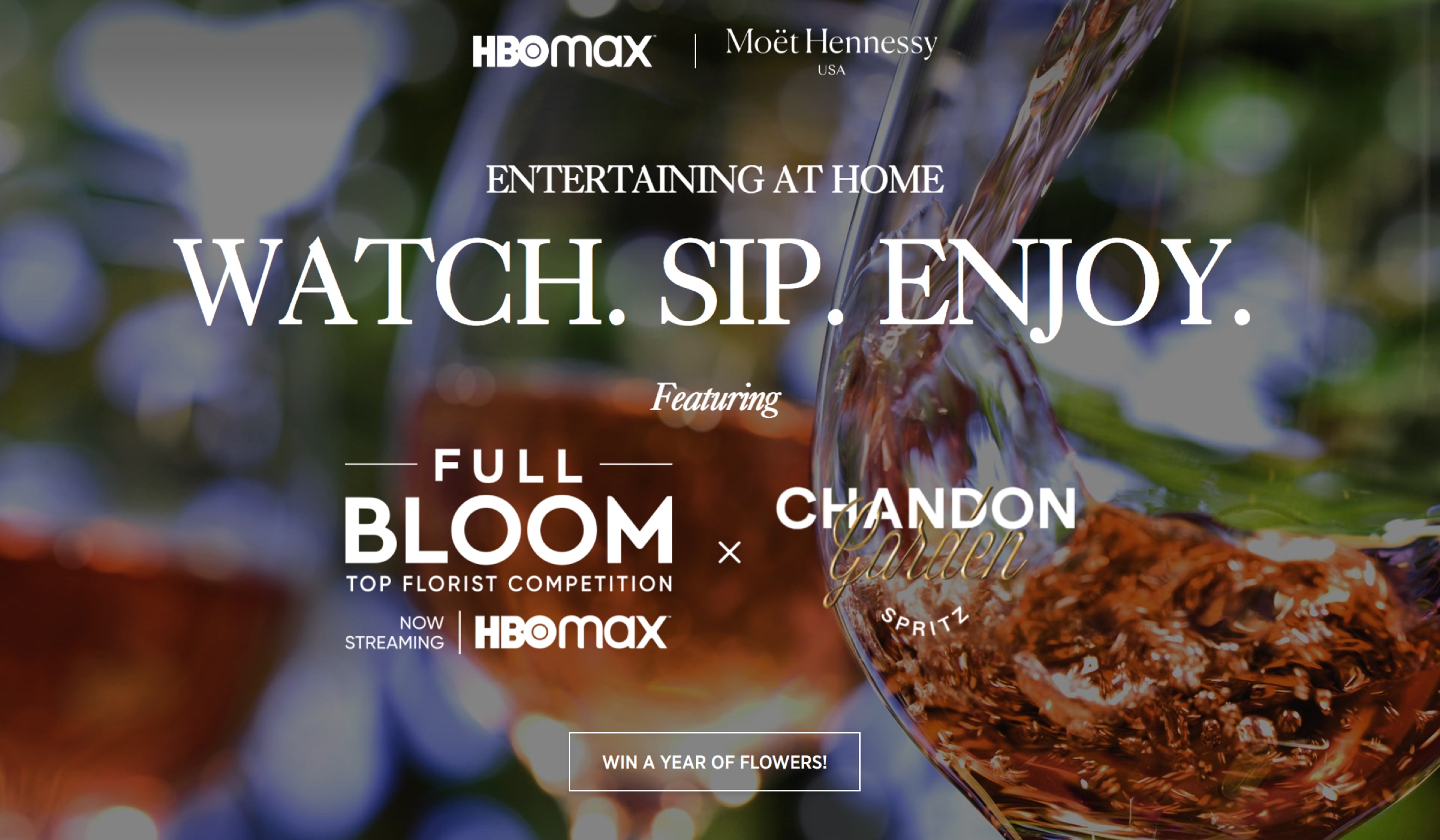 Moët Hennessy x HBO Max Campaign